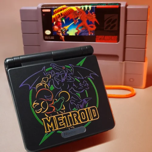 GBA SP Metroid Edition