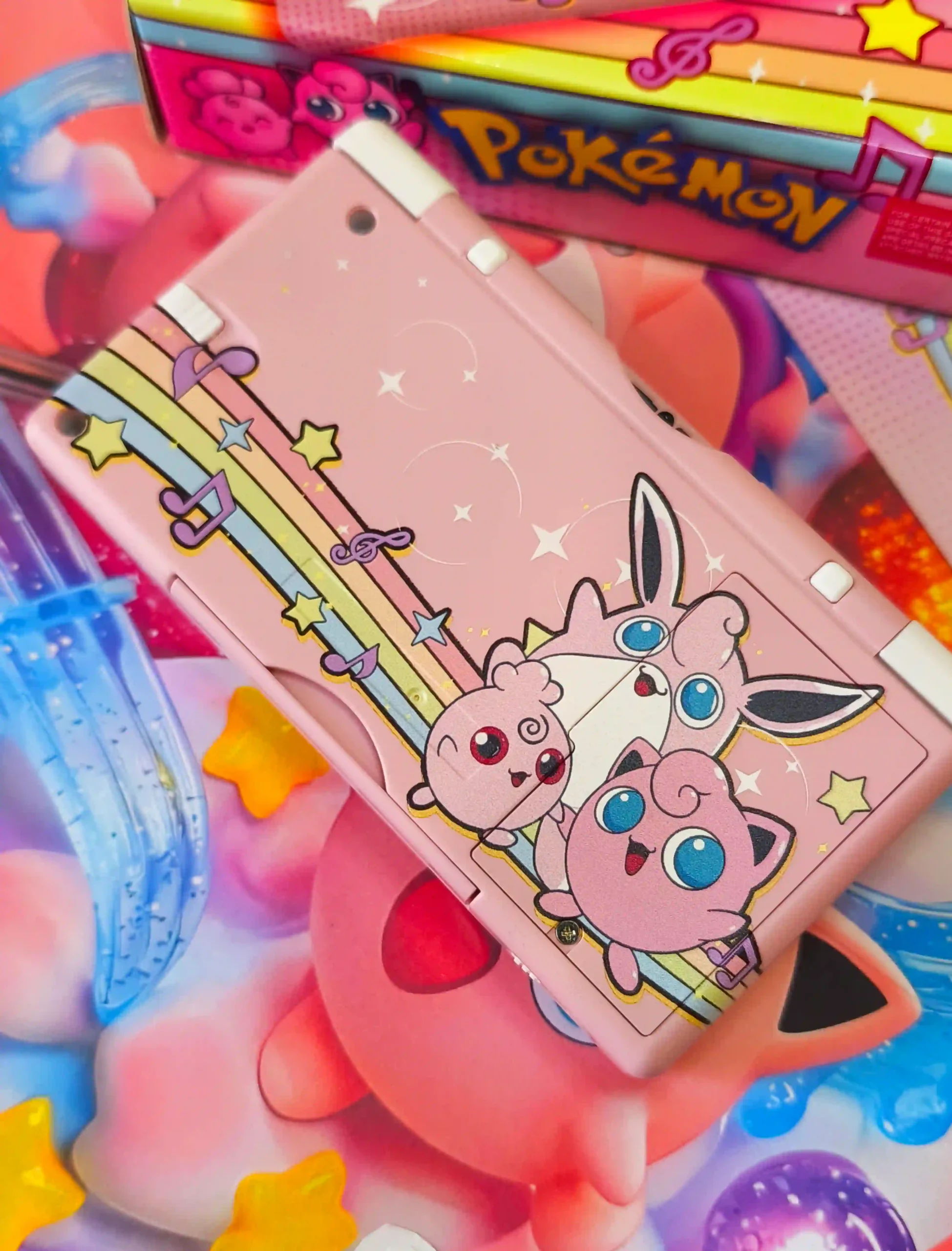 Jigglypuff Family Custom Nintendo DS Lite - Image 3