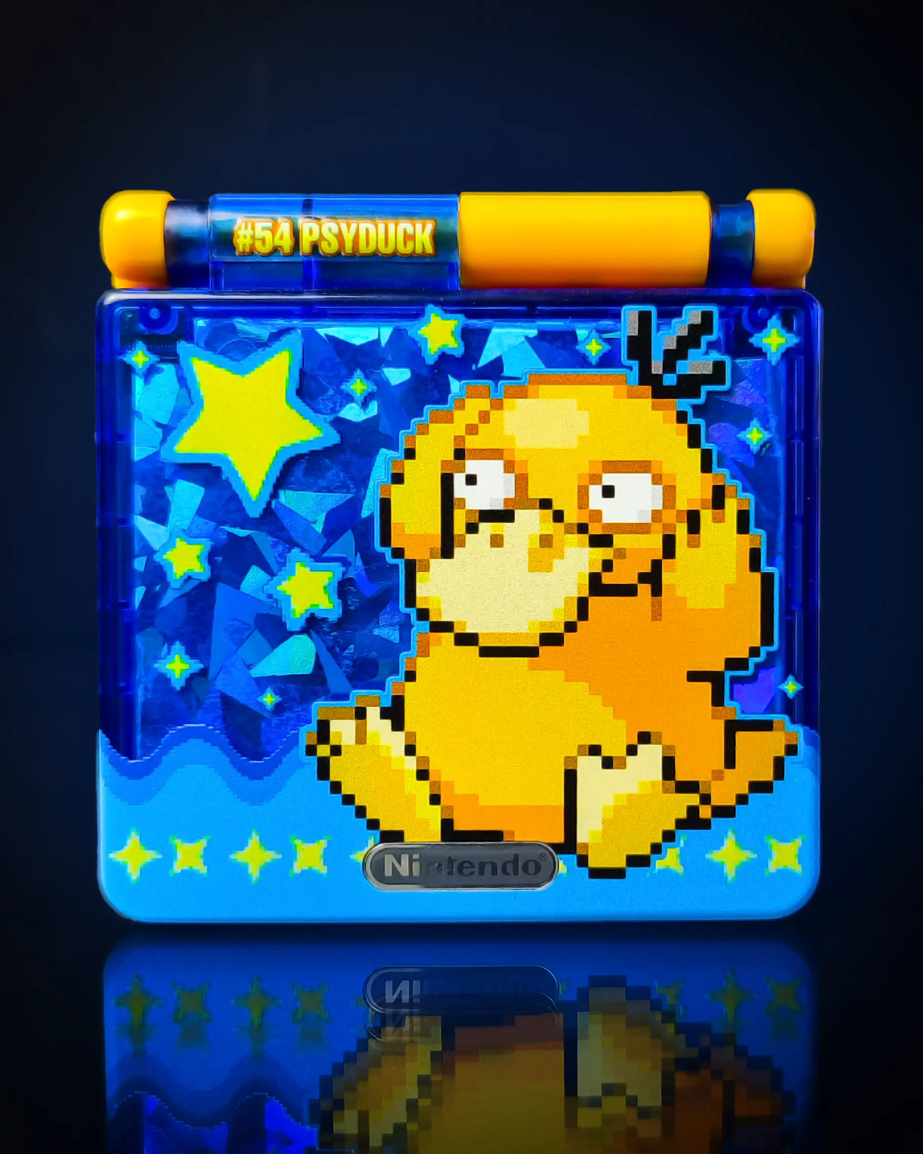 Psyduck Custom Game Boy Advance SP