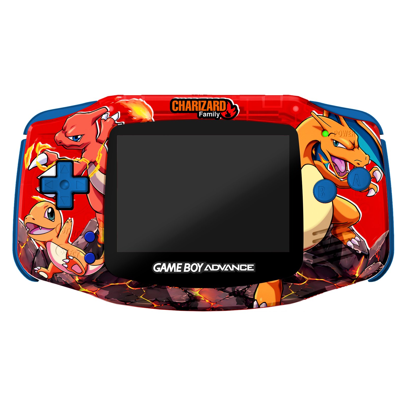 Charizard Family Custom Nintendo Game Boy Advance