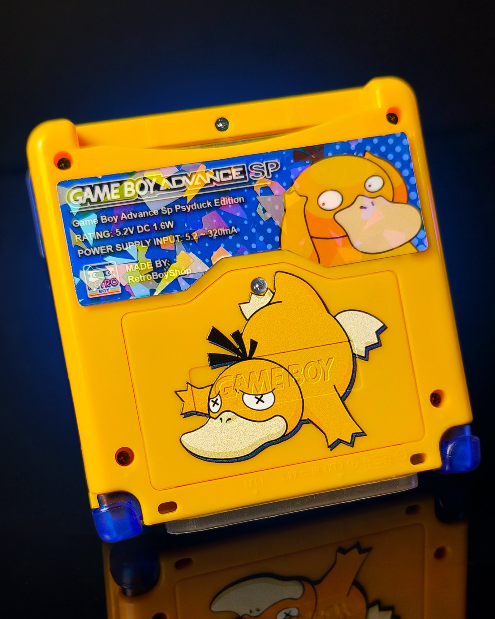 Psyduck Custom Game Boy Advance SP - Image 3